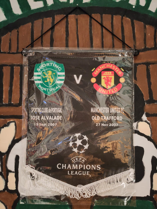 Manchester United vimpel Champions League Sporting - Man Utd*