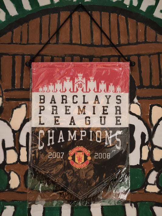 Manchester United vimpel PL Champions 2007-08*