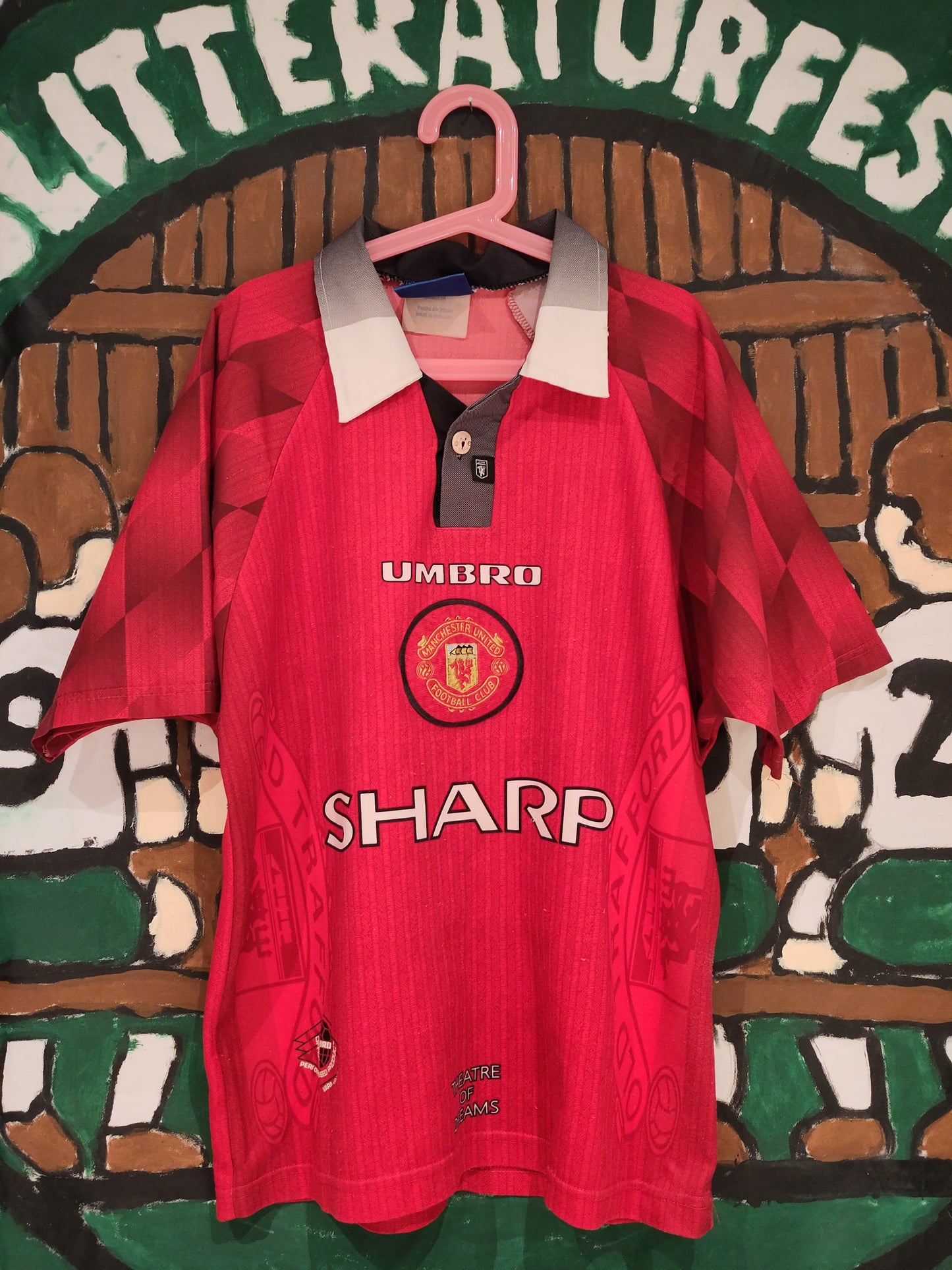 Manchester United drakt 1996-97 hjemme barn*
