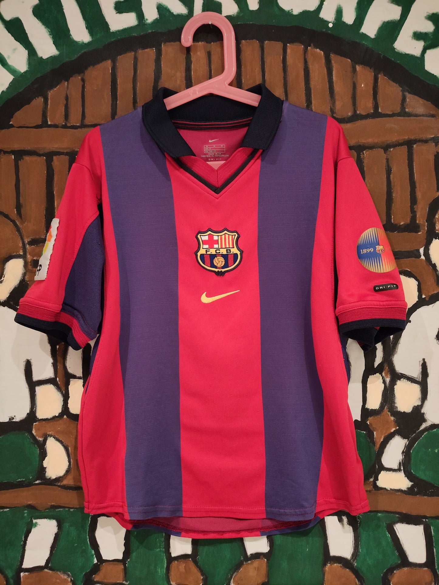 Barcelona drakt 2000-01 hjemme barn*