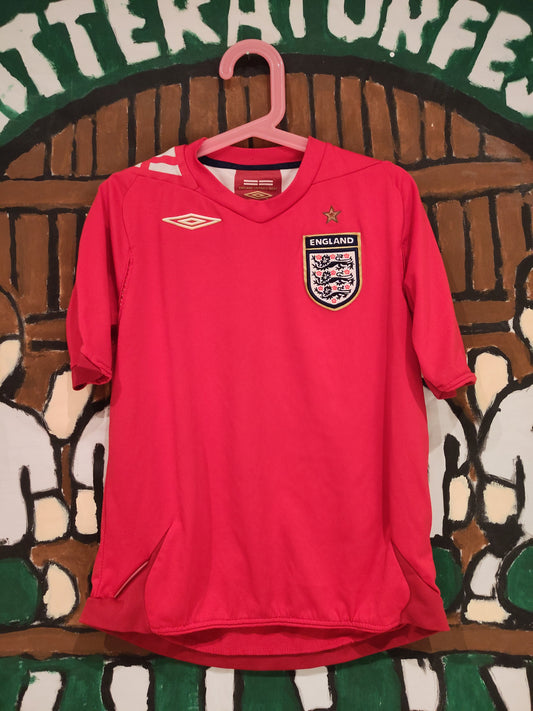 England drakt 2006-08 borte barn*