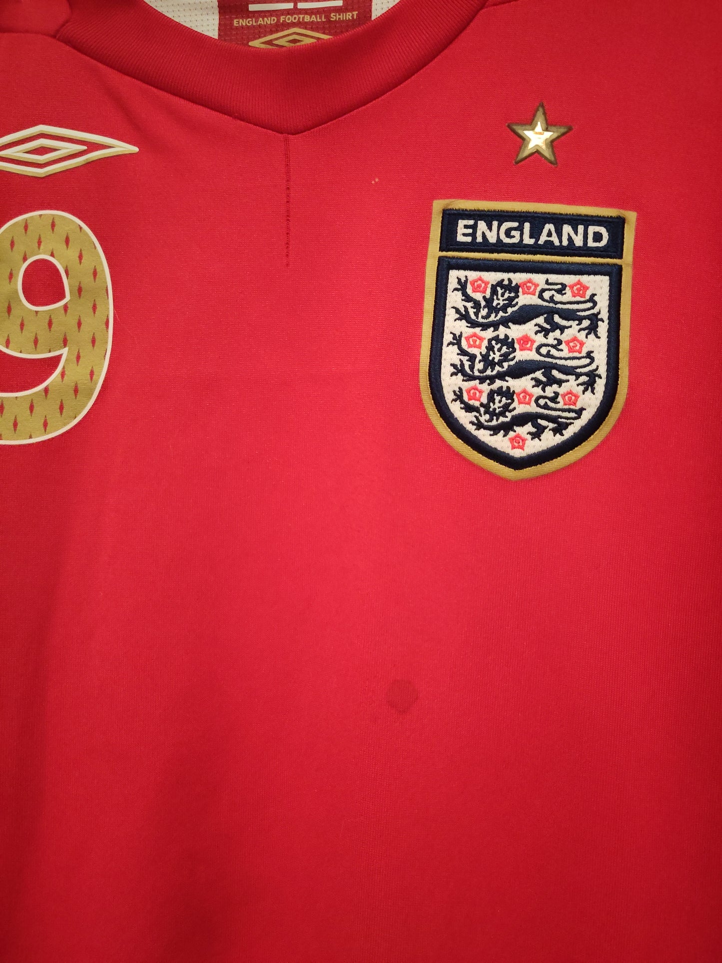 England drakt 2006-08 borte Rooney ungdom*