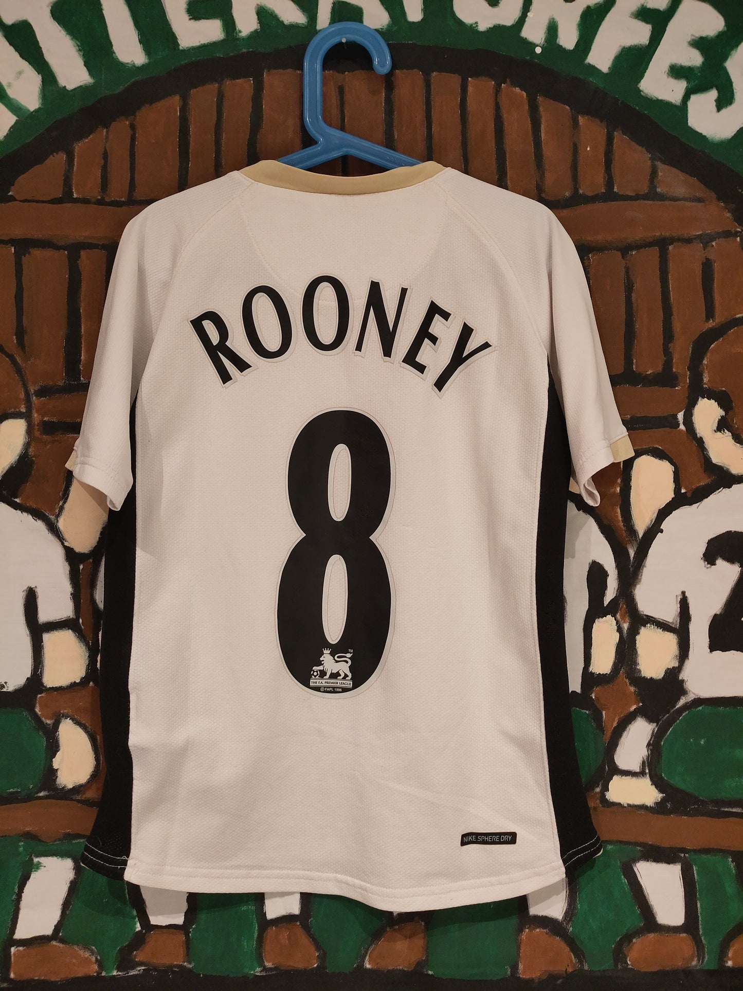 Manchester United drakt 2006-08 borte/tredje Rooney barn*