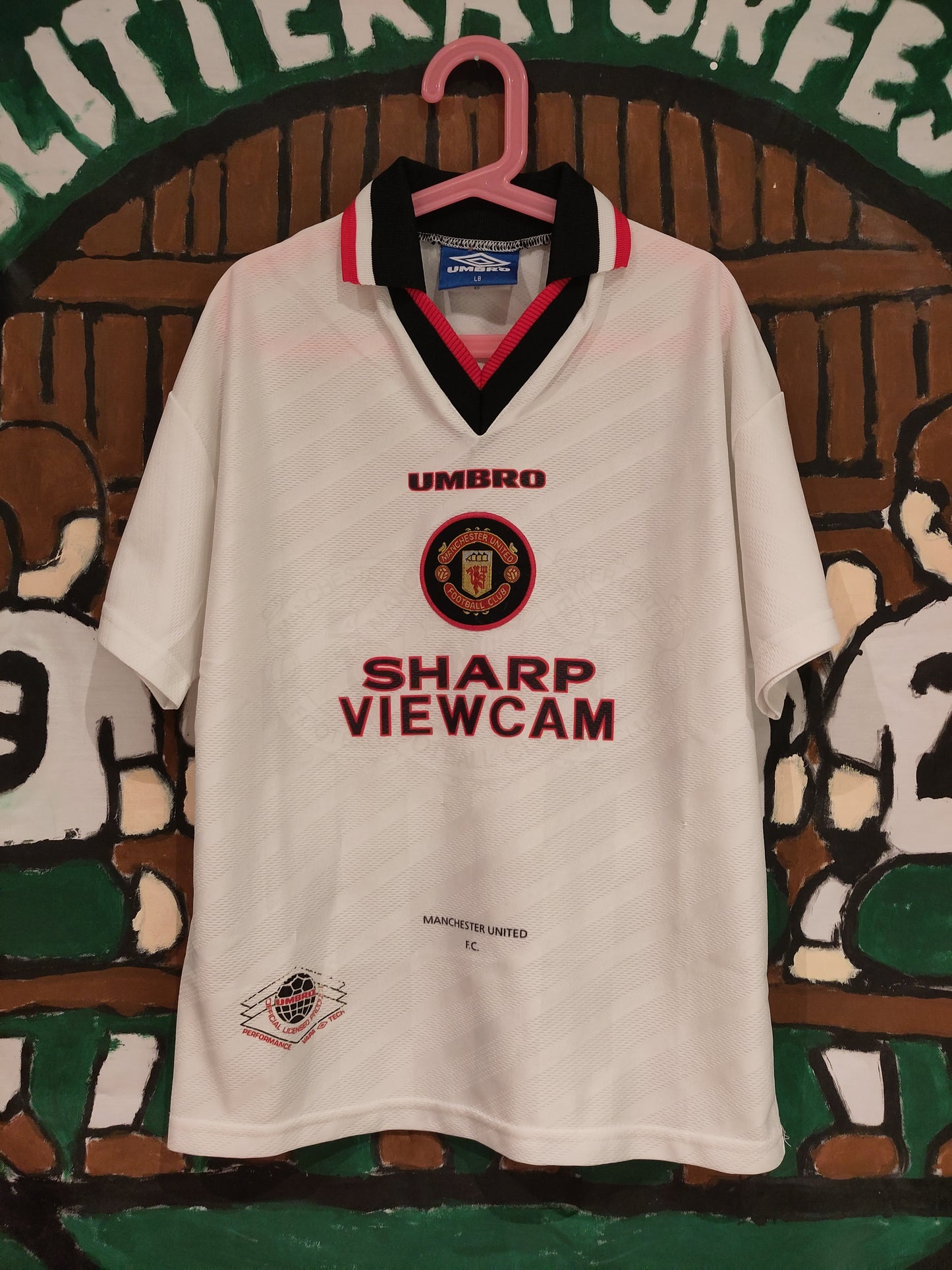 Manchester United drakt 1996-97 borte barn*