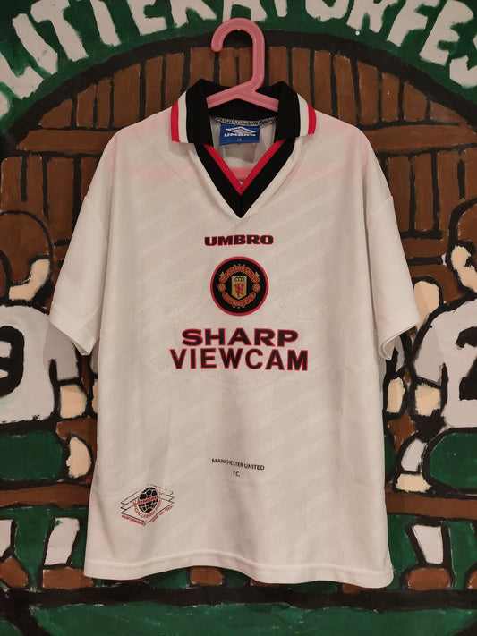 Manchester United drakt 1996-97 borte barn*