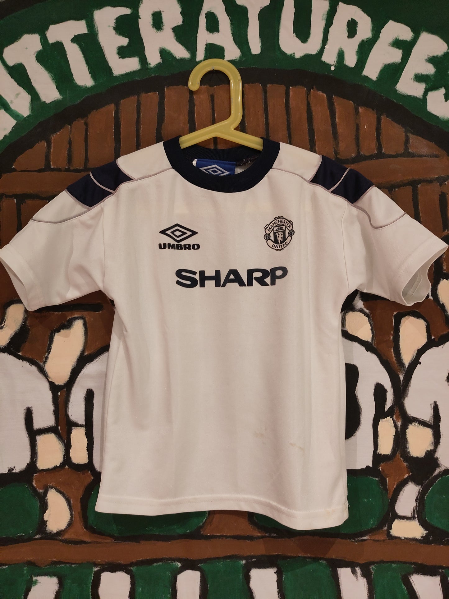 Manchester United drakt 1999-01 tredje/borte barn*