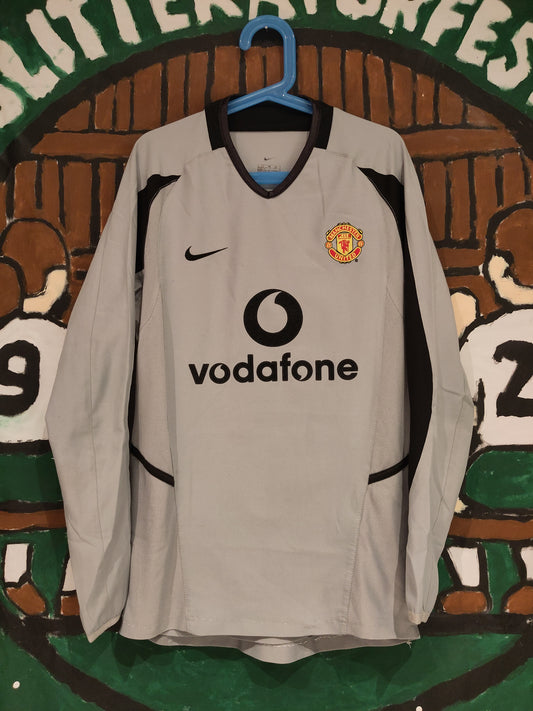 Manchester United drakt 2002-04 keeper Barthez barn*