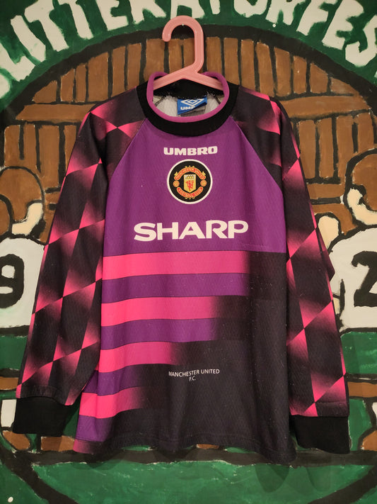 Manchester United drakt 1996-97 keeper barn*