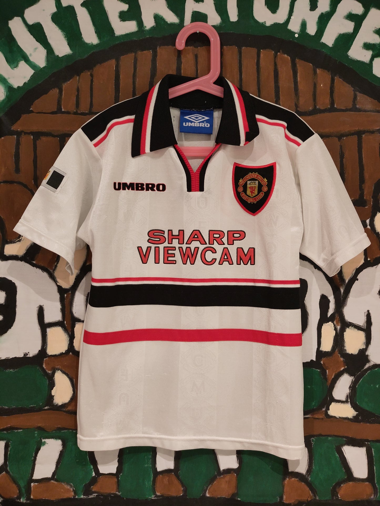 Manchester United drakt 1997-99 borte barn*