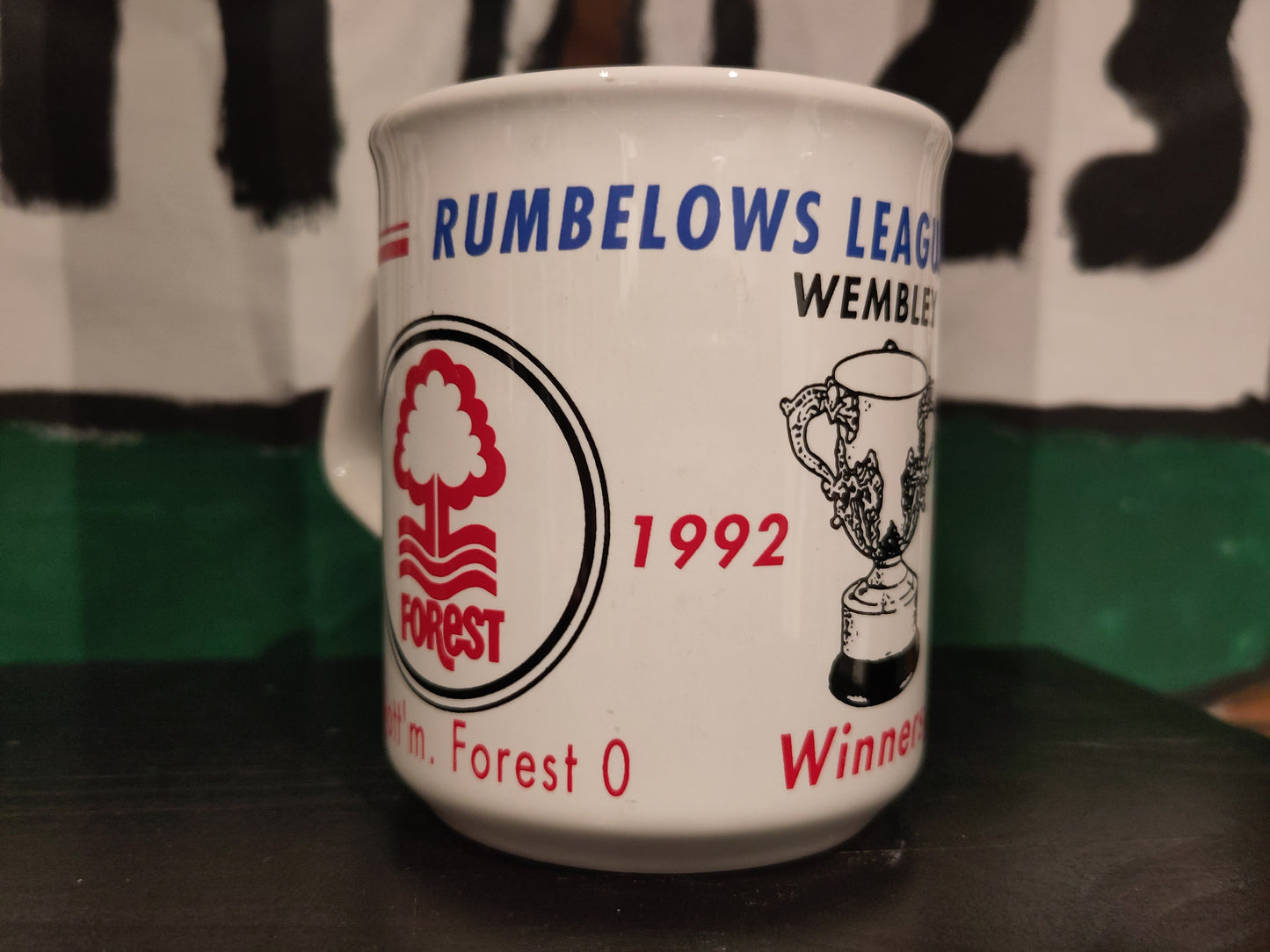 Manchester United krus League Cup Final 1991-92 Nottingham vs Manchester United*