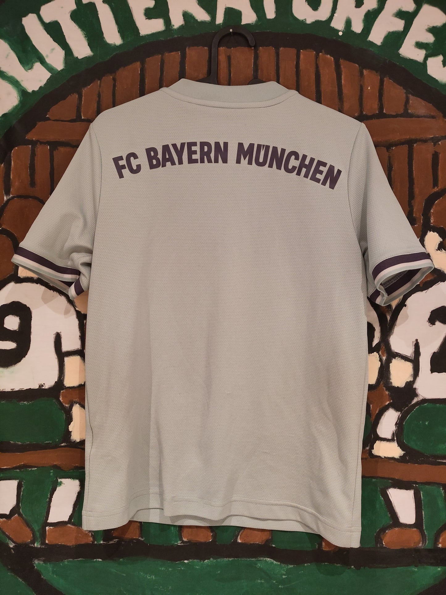 Bayern München drakt 2018-19 borte ungdom