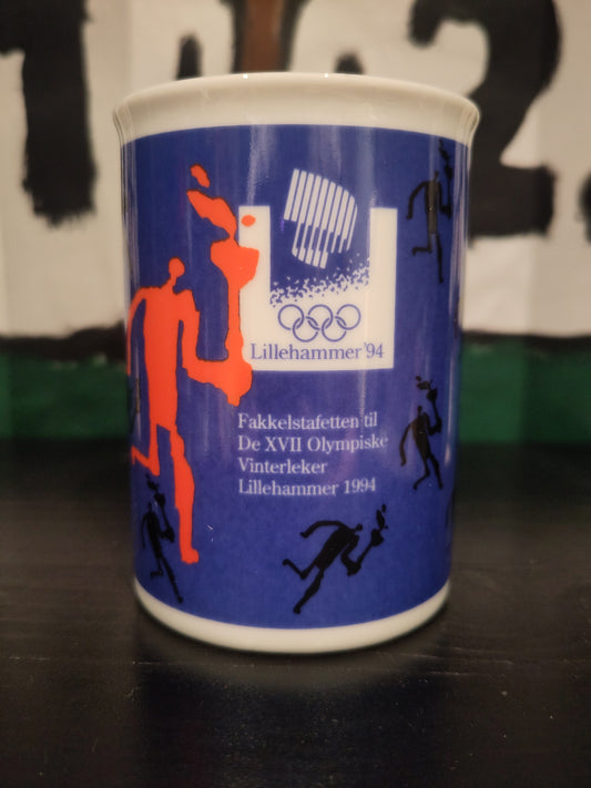 OL 1994 Lillehammer krus Fakkelstafetten Morgedal*