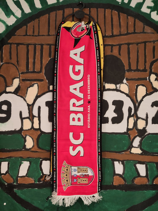 Braga skjerf half&half Galatasaray Champions League 2012-13