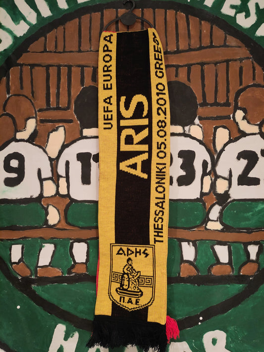 Aris skjerf half&half Jagiellonia Europa League 2010-11