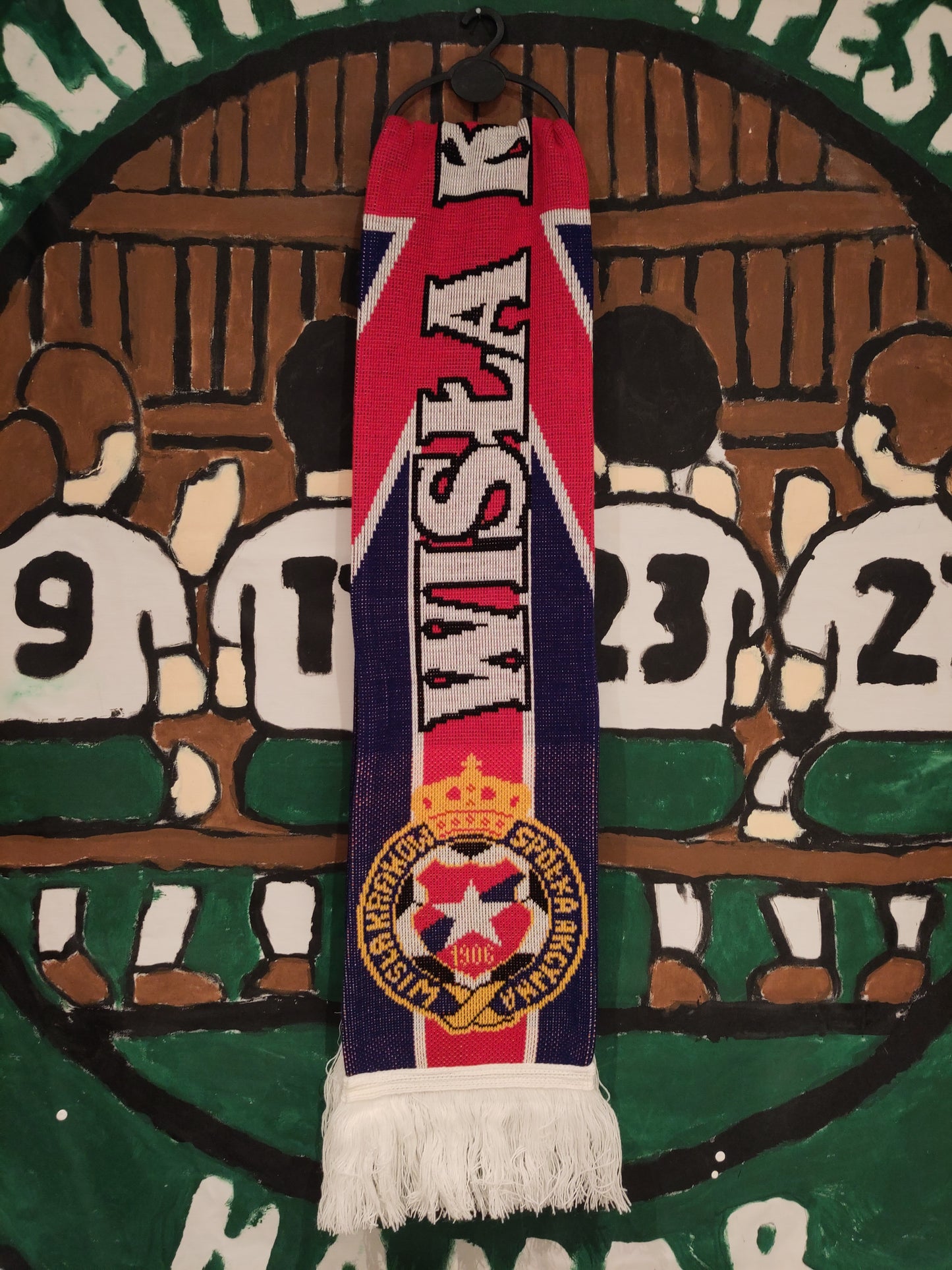 Wisla Krakow skjerf v3