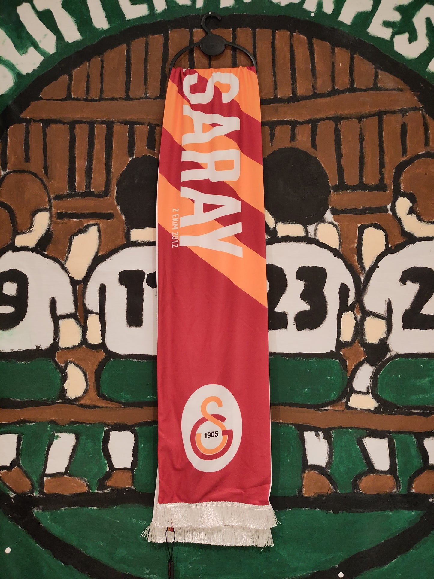 Galatasaray skjerf half&half Braga Champions League 2012-13
