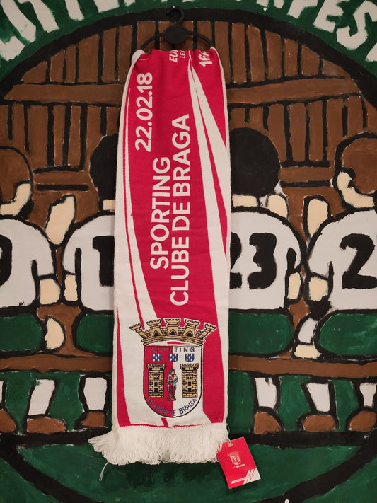 Braga skjerf half&half Marseille Europa League 2017-18