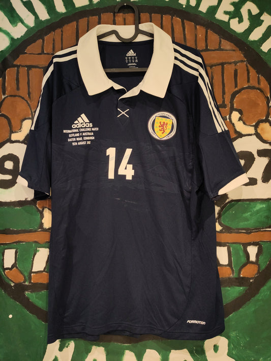 Skottland drakt 2012-13 hjemme player issued Mulgrew