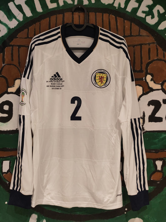 Skottland drakt 2012-13 borte player issued Hutton