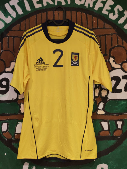 Skottland drakt 2010-11 borte player issued Hutton