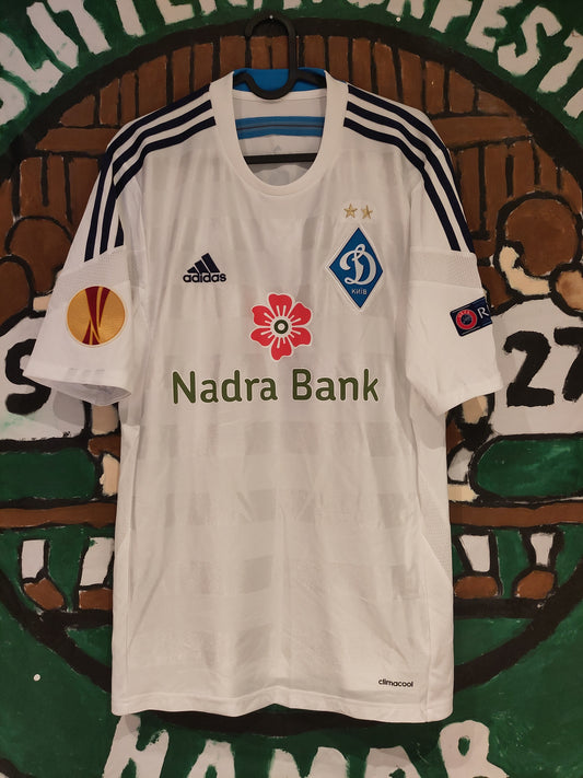 Dynamo Kyiv drakt 2014-15 hjemme player issued Sydorchuk