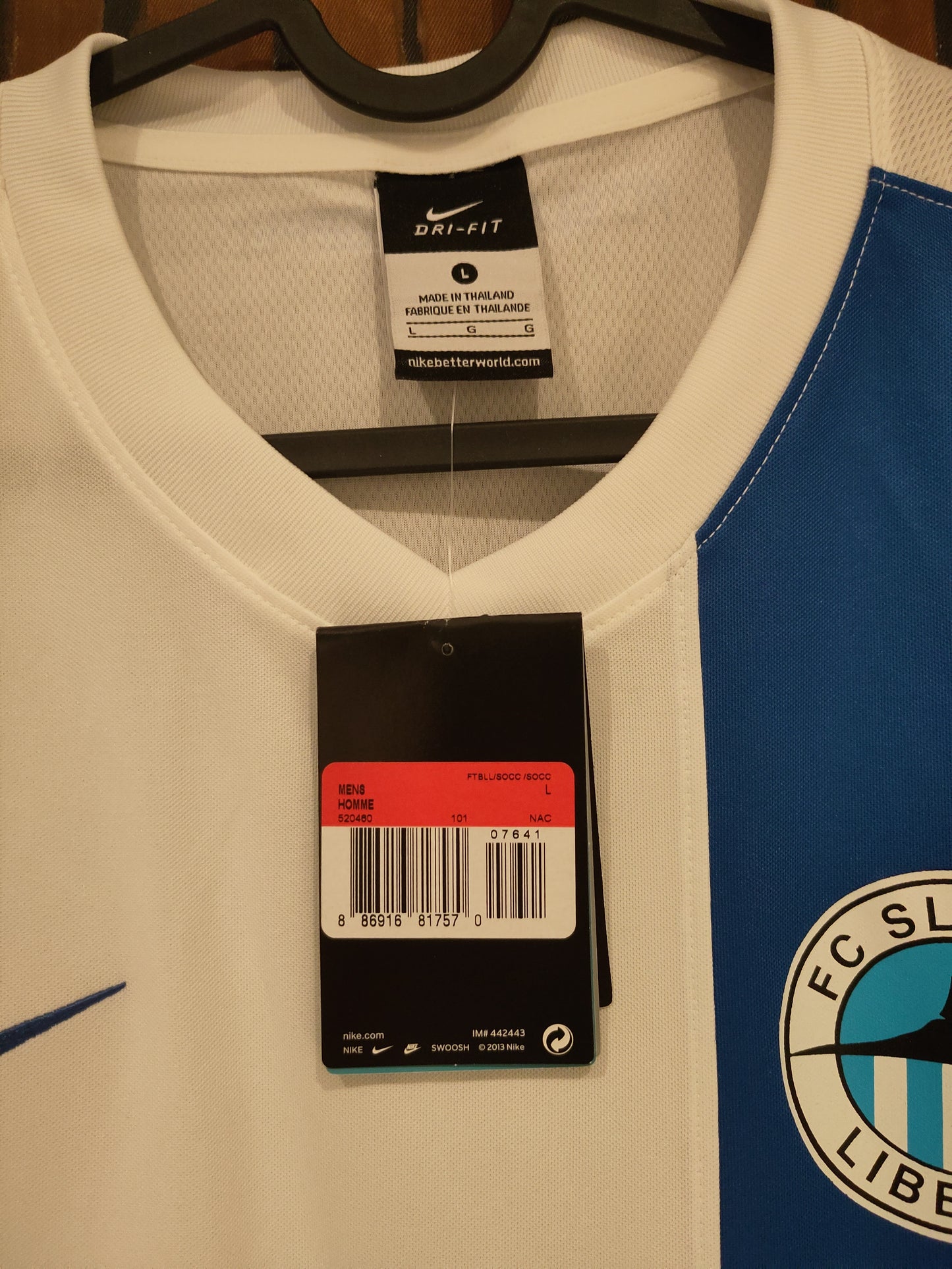Slovan Liberec drakt 2013-14 hjemme (BNWT)
