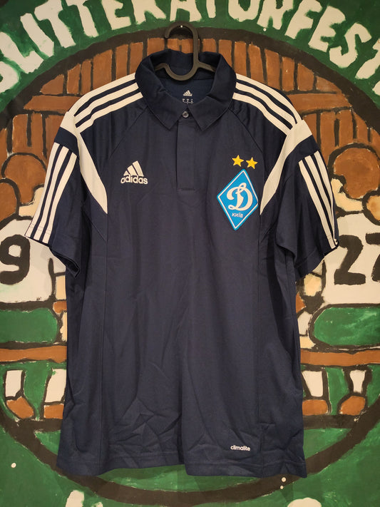 Dynamo Kyiv t-skjorte piquet blå (BNWT)