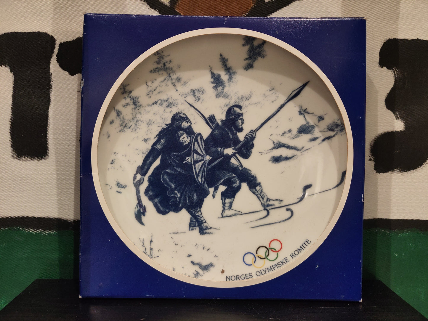 OL 1994 Lillehammer tallerken Olympiaballet 1994* (BNWT)