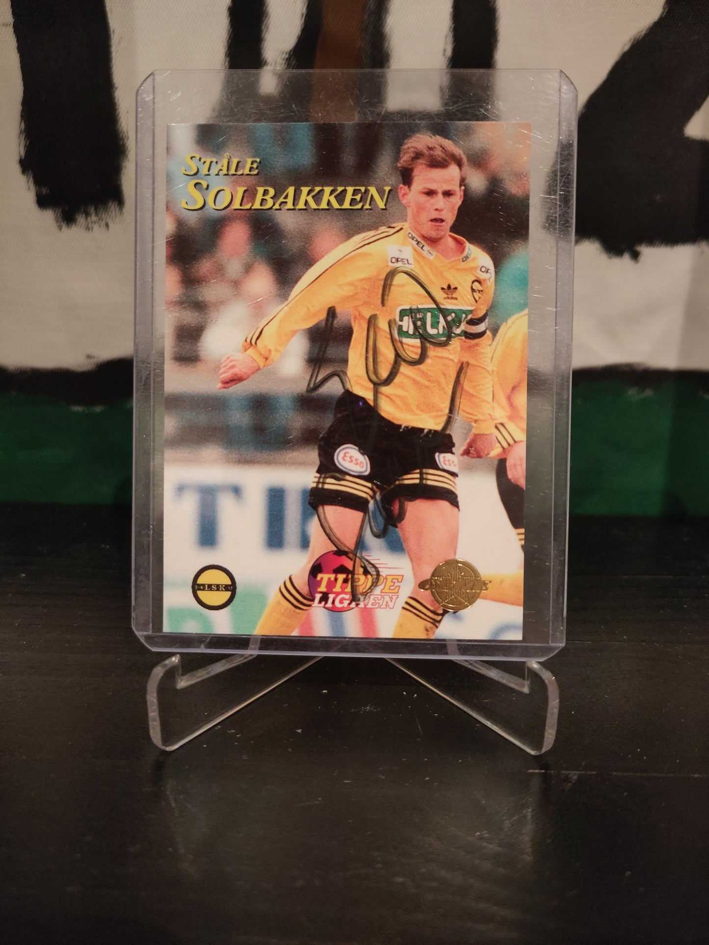 Fotballkort: Diverse signerte kort