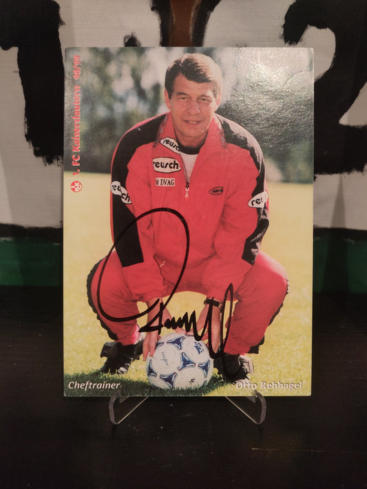 Signert kort: Otto Rehhagel*