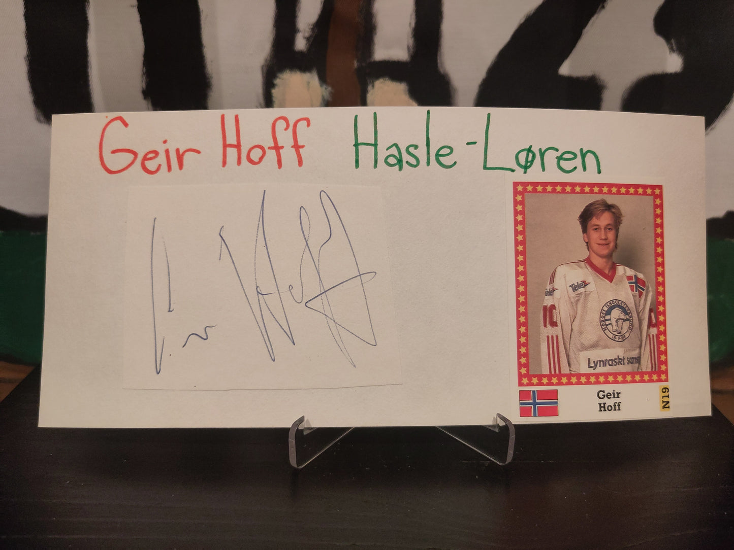 Signerte kort: Hockey diverse*