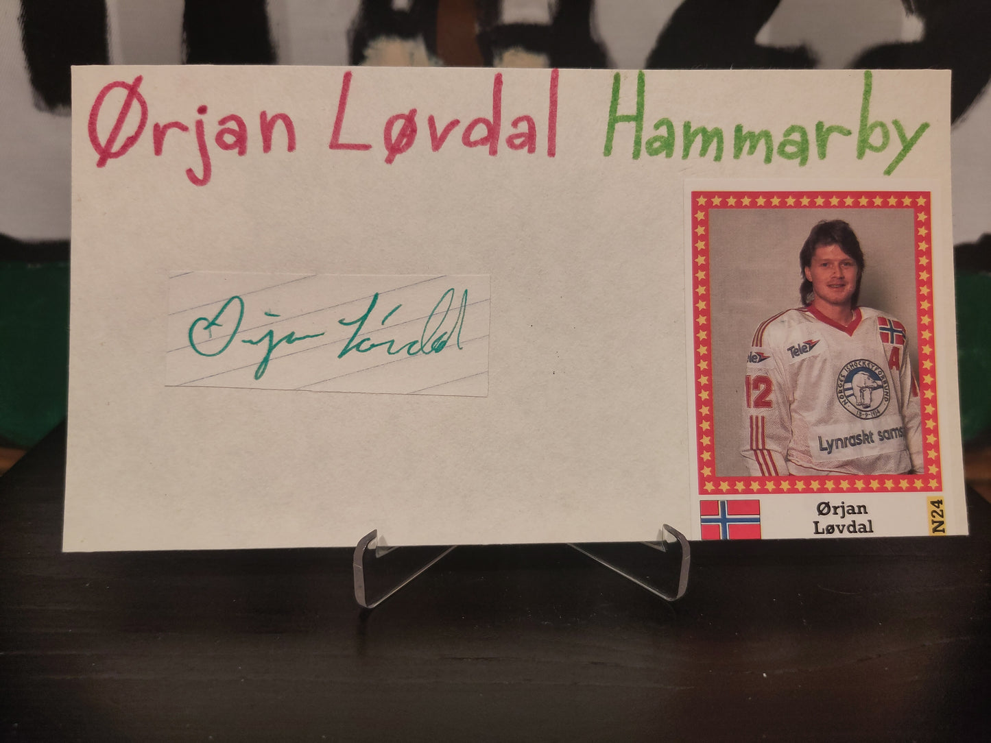 Signerte kort: Hockey diverse*