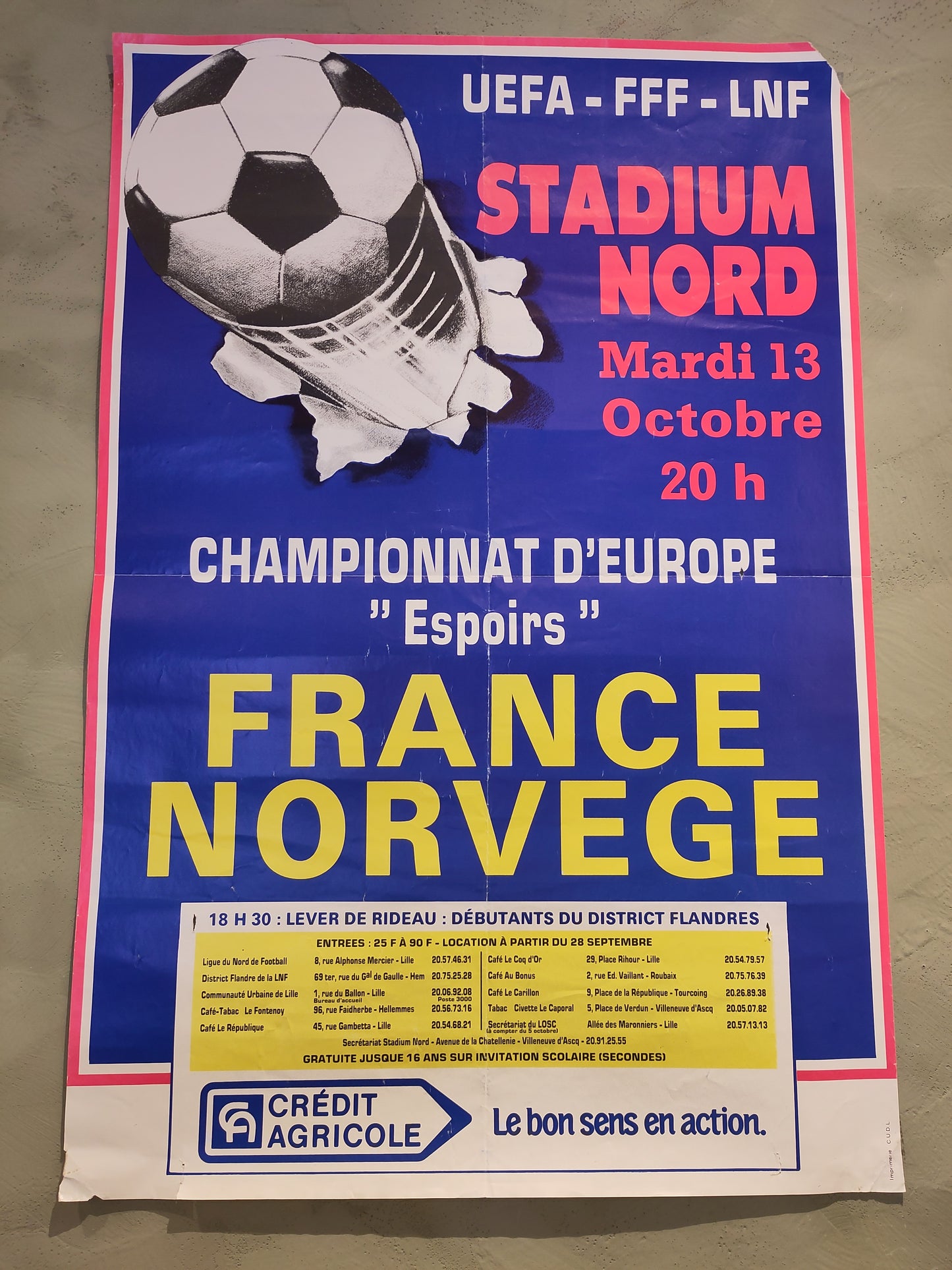 Plakat: Norsk fotball