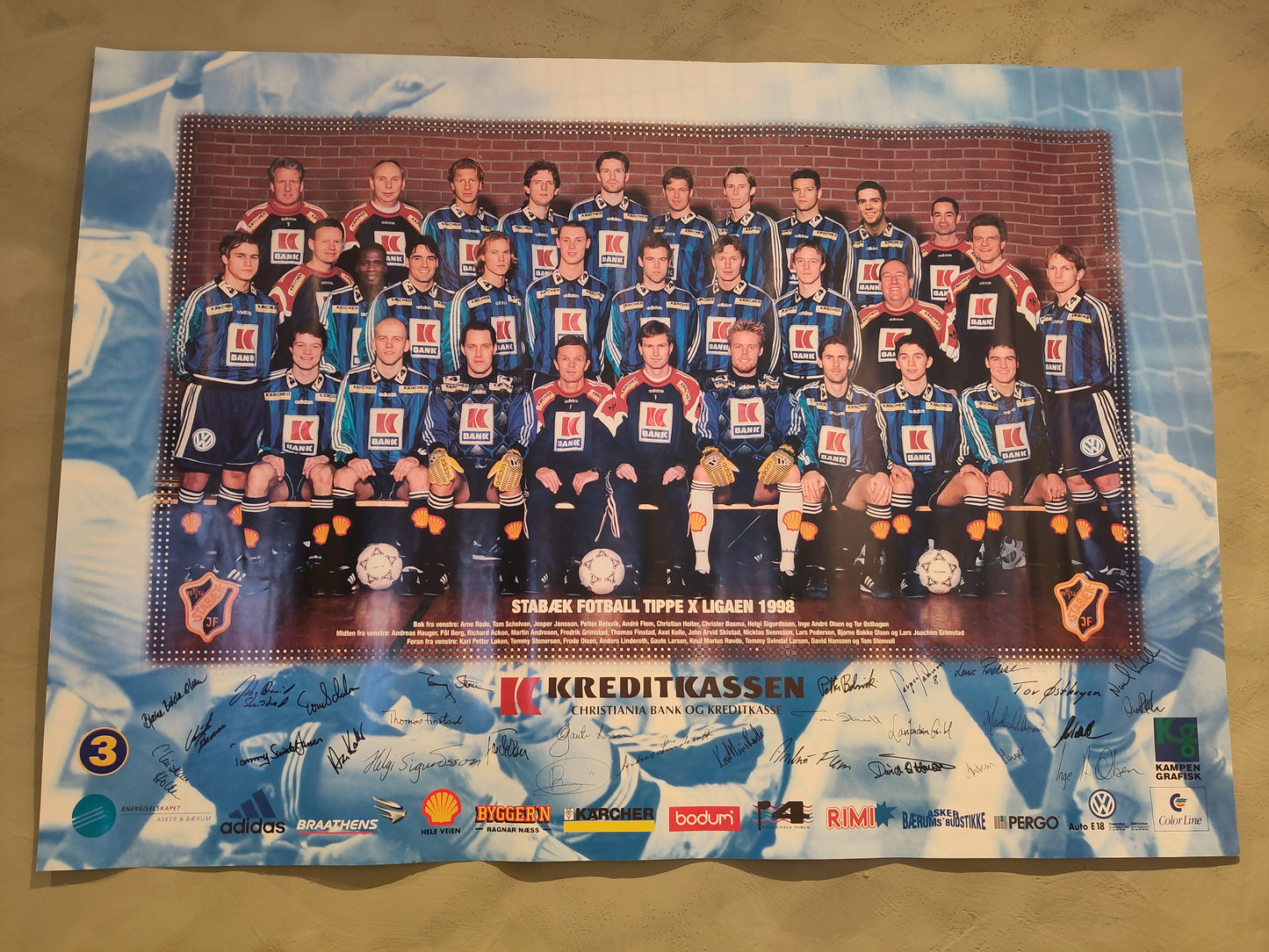Plakat: Norsk fotball