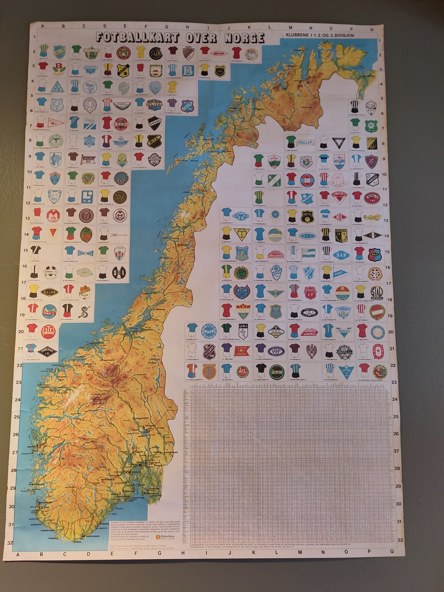 Plakat: Norsk fotball