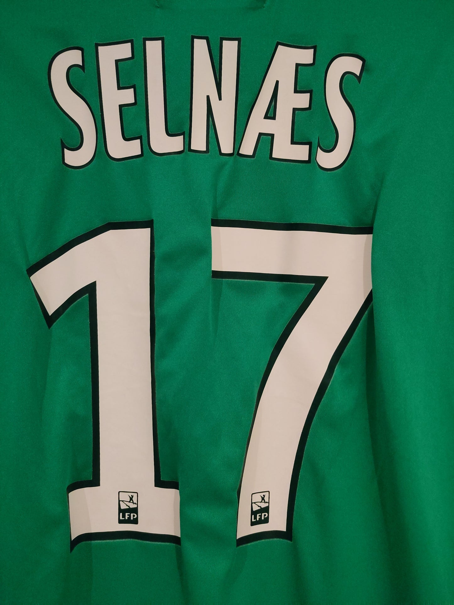Saint-Etienne drakt 2016-17 hjemme utøverbrukt/kampbrukt Selnæs