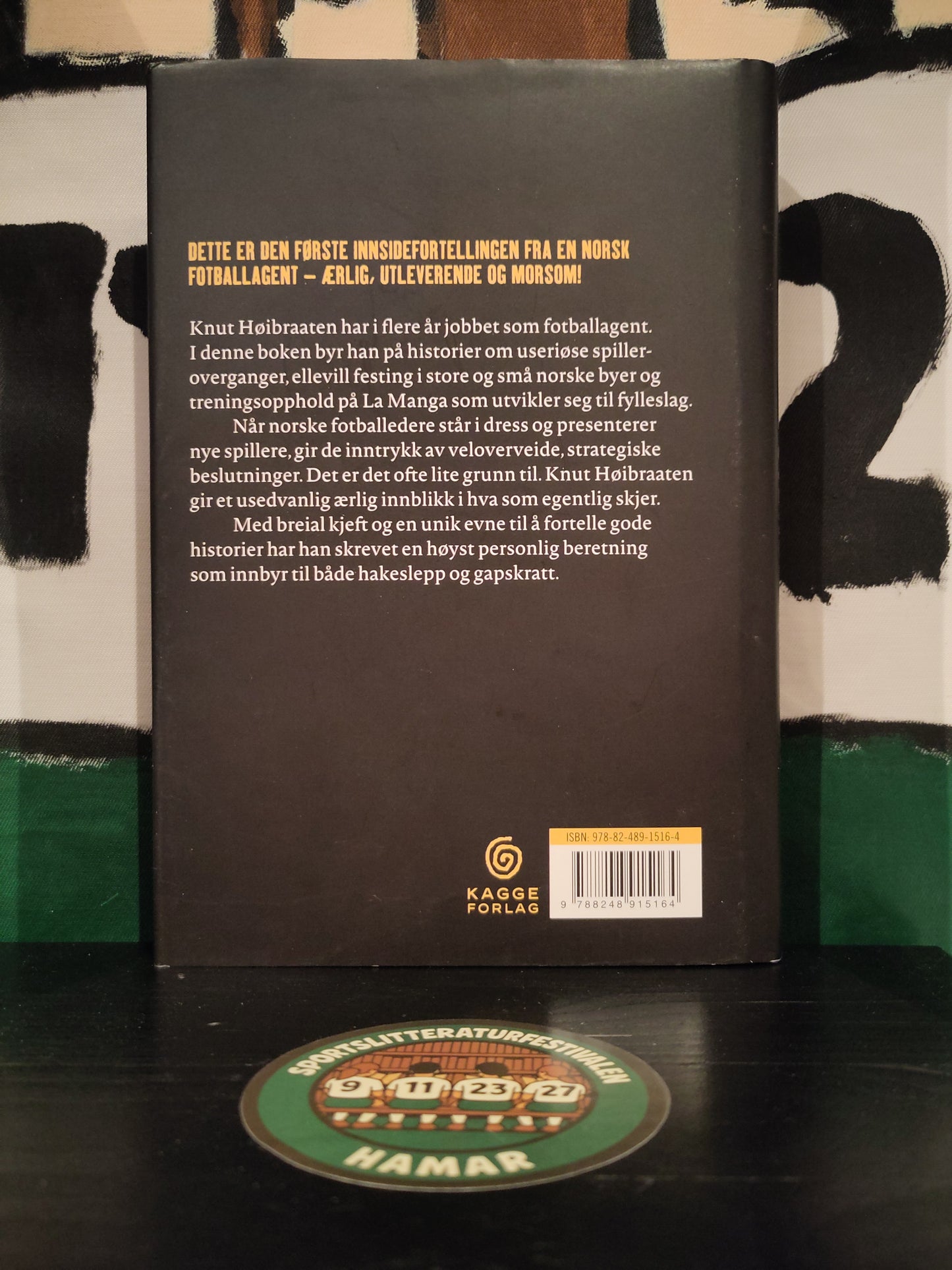 BOK: Fotballagenten - Røverhistorier fra Fotball-Norge (Knut Høibraaten)