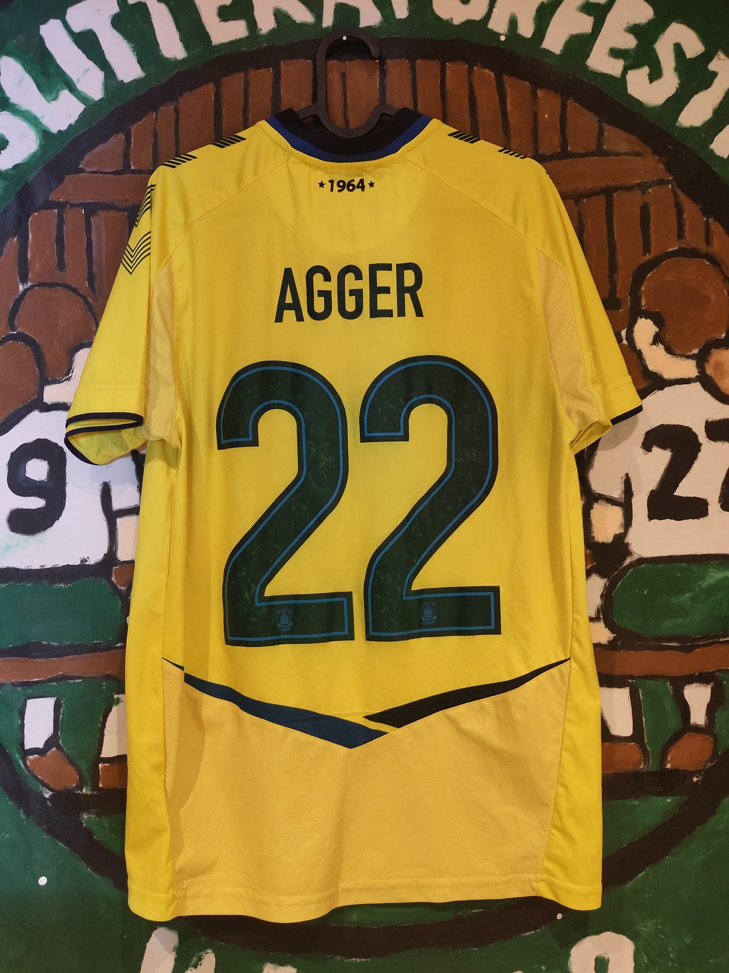 Brøndby drakt 2013-14 hjemme Agger