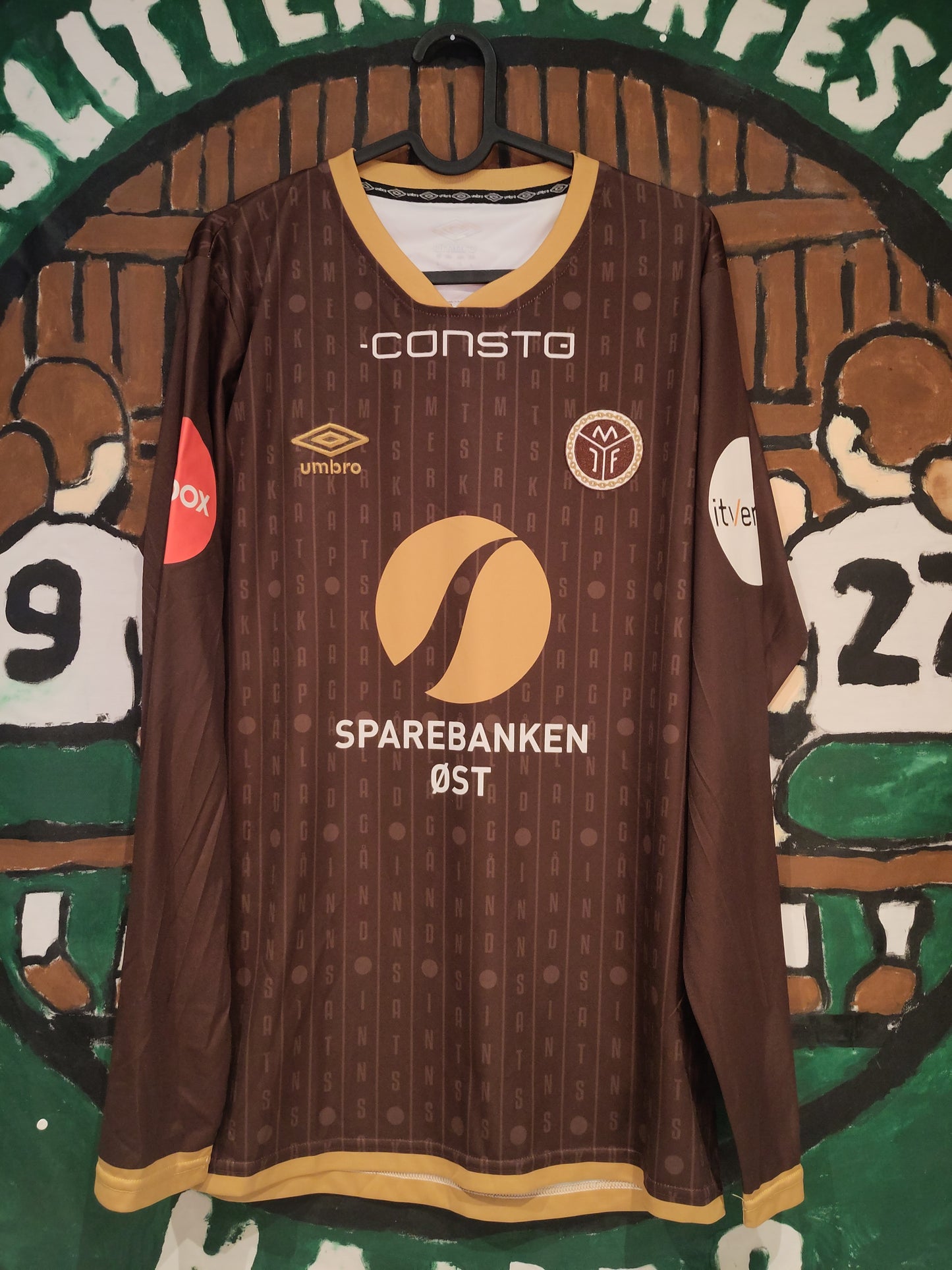 Mjøndalen drakt 2020 hjemme player issued Latifu langermet