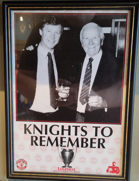 Manchester United bilde: Ferguson & Busby - Knights to Remember*