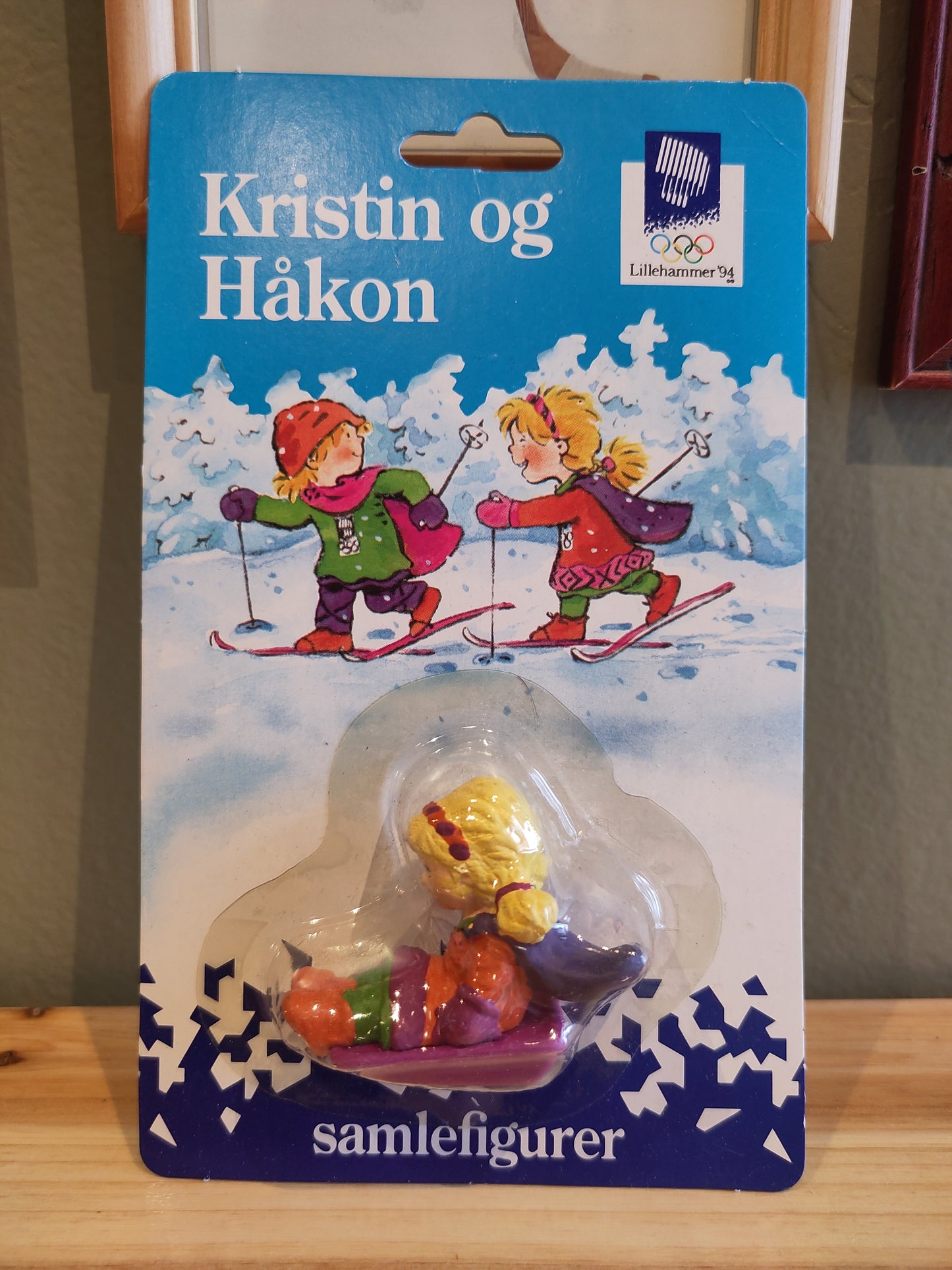OL 1994 Lillehammer samlefigurer Kristin og Håkon (diverse)*