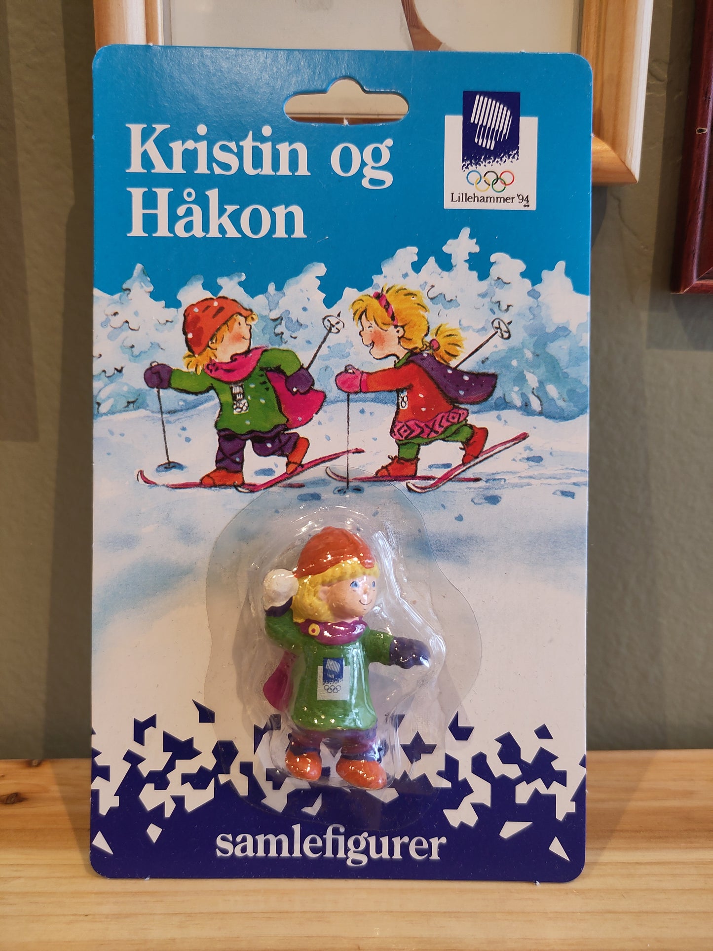 OL 1994 Lillehammer samlefigurer Kristin og Håkon (diverse)*