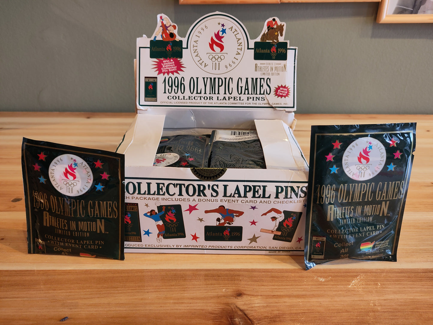OL 1996 Atlanta pins mystery pack x 30*