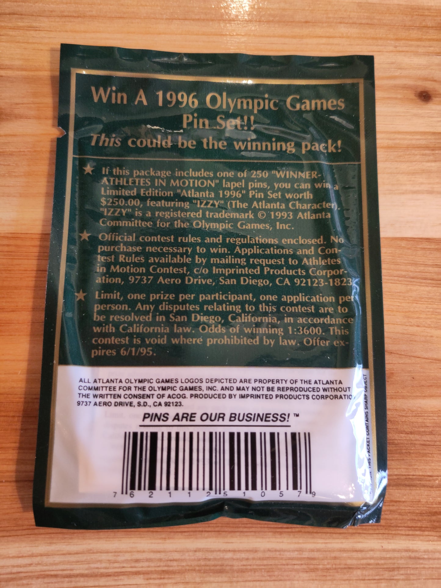 OL 1996 Atlanta pins mystery pack x 30*