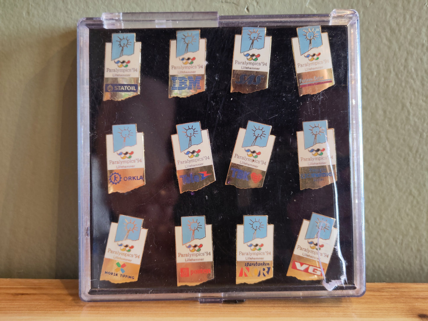 Paralympics 1994 Lillehammer pins 12 pk*