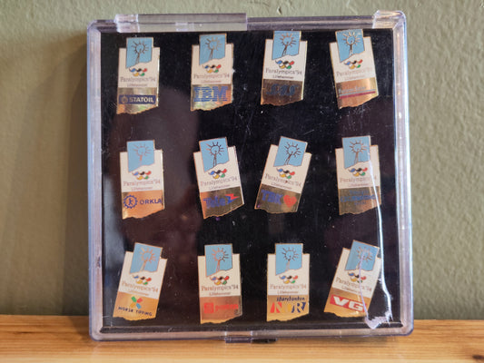Paralympics 1994 Lillehammer pins 12 pk*