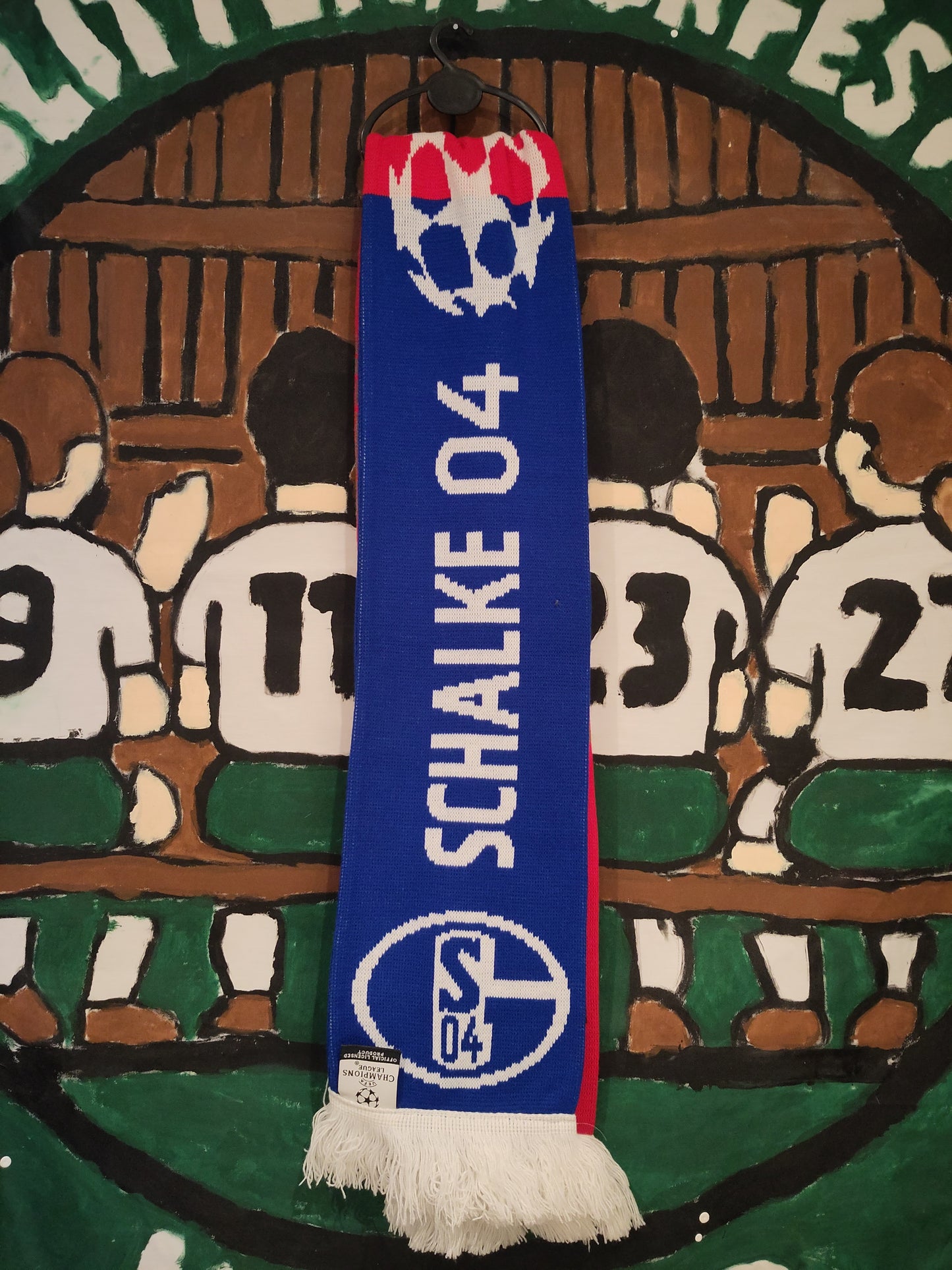 Manchester United skjerf half&half Schalke 04*