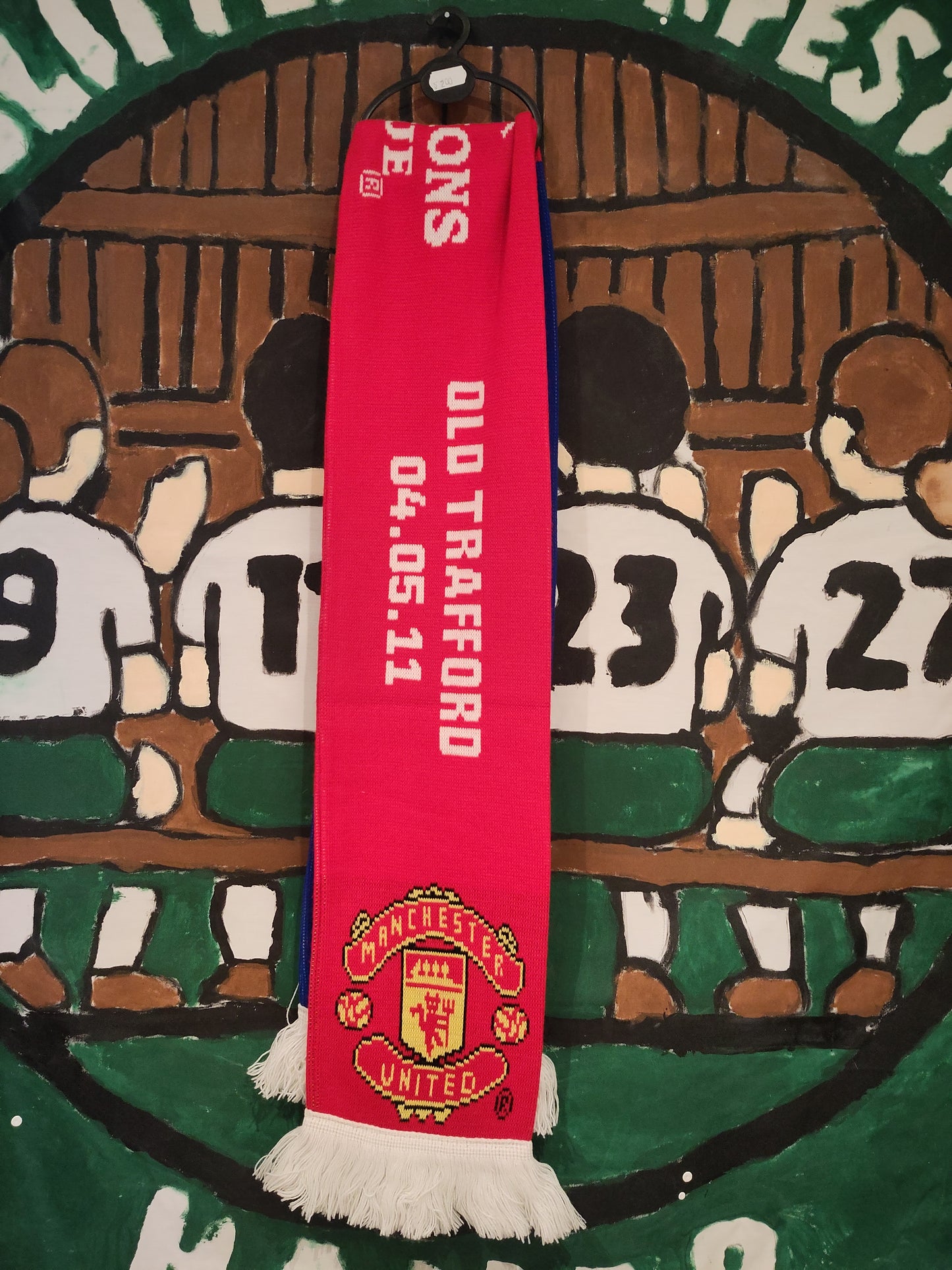 Manchester United skjerf half&half Schalke 04*