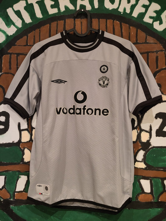Manchester United drakt 2001-02 keeper CL Barthez barn*