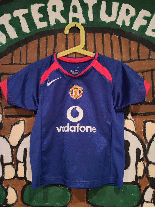 Manchester United drakt 2005-06 borte barn v2*